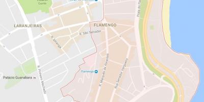 Zemljevid Flamengo