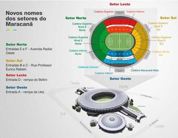 Zemljevid Maracanã