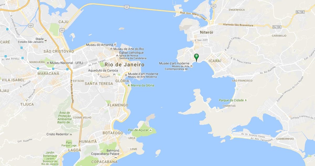 Zemljevid plaži Flexas