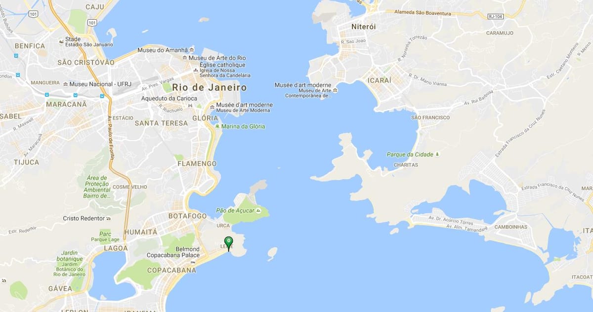 Zemljevid plaži Leme