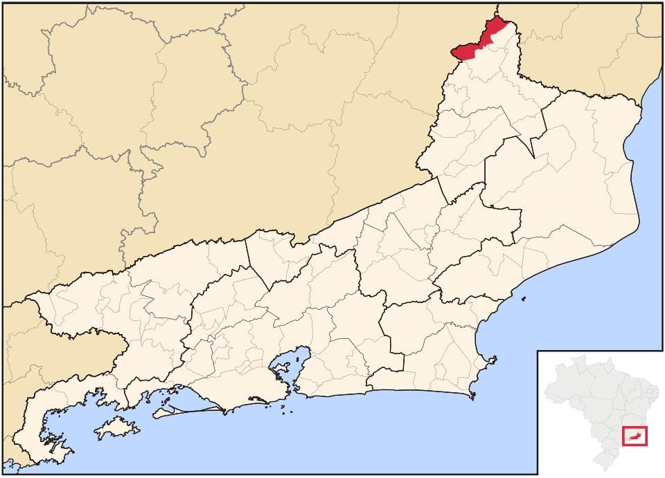 Zemljevid Porciúncula