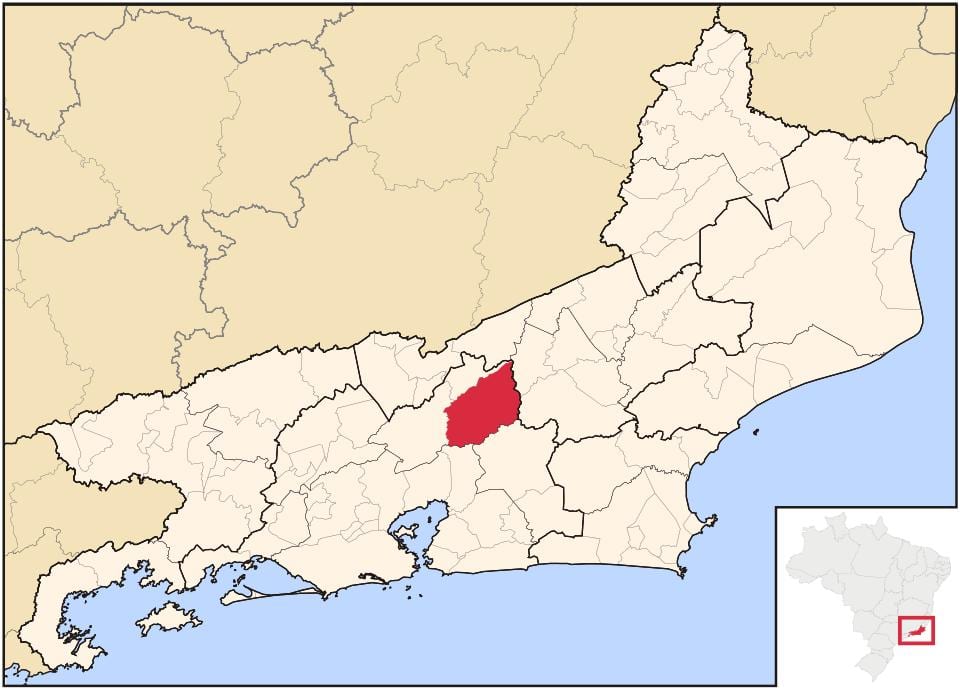 Zemljevid Teresópolis