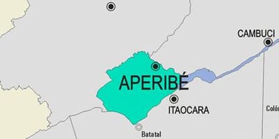 Zemljevid Aperibé občina