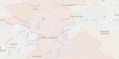 Zemljevid Campo Grande