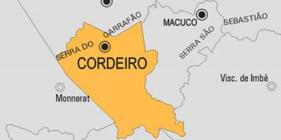 Zemljevid Cordeiro občina