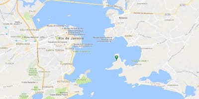 Zemljevid plaži Eva