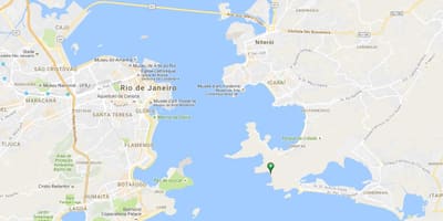 Zemljevid plaži Forte Imbuí