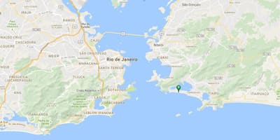 Zemljevid plaži Piratininga