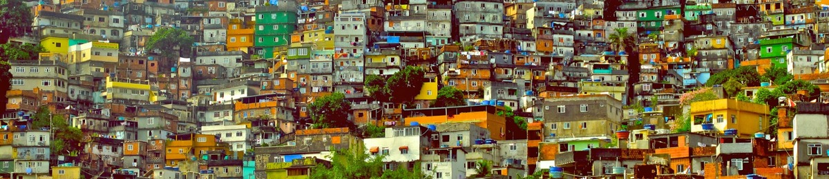 Rio de Janeiru zemljevidi Favelas